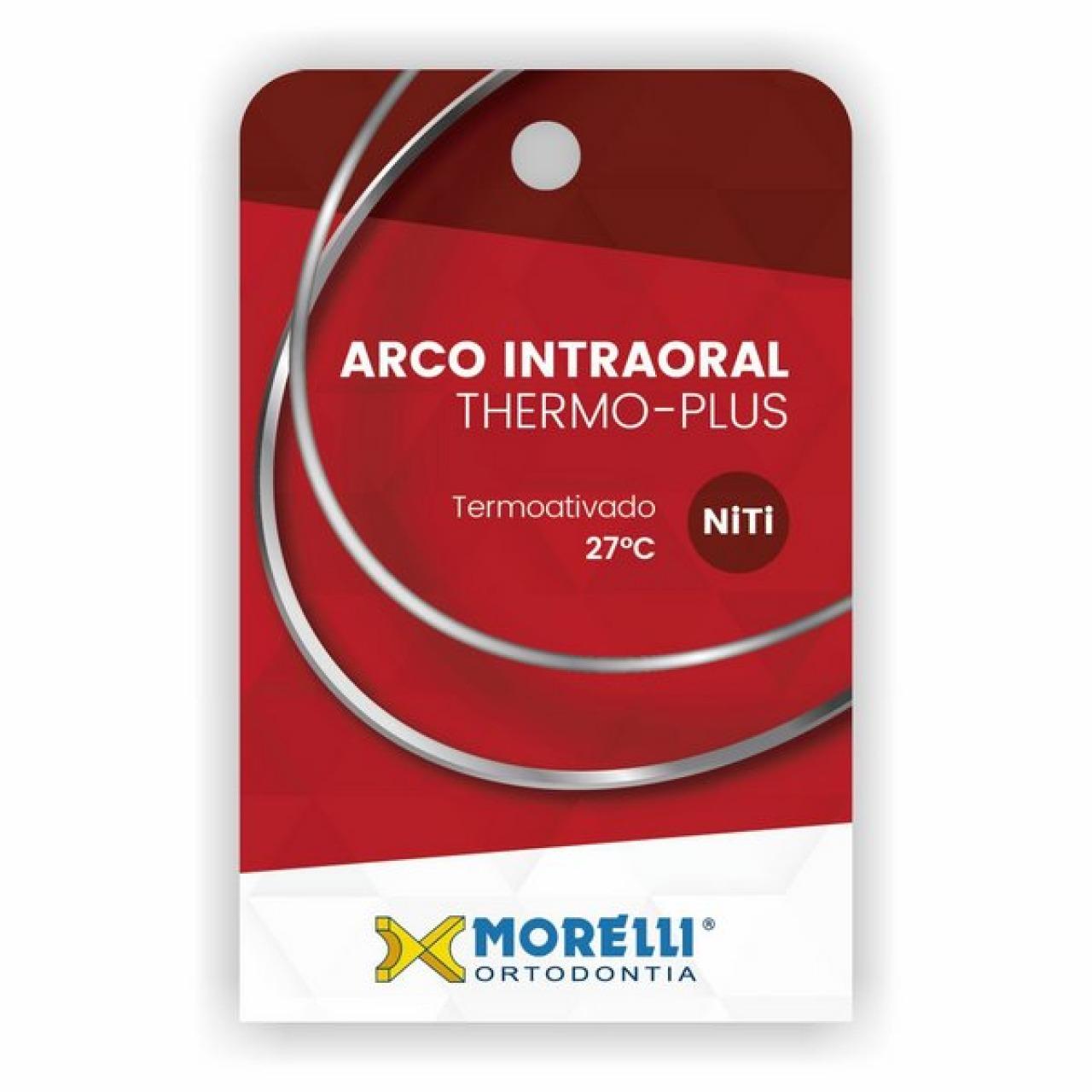 ARCO NITI TERMOATIVADO THERMO PLUS RETANGULAR 0.16X0.22 MÉDIO - REF 50.72.224 - MORELLI