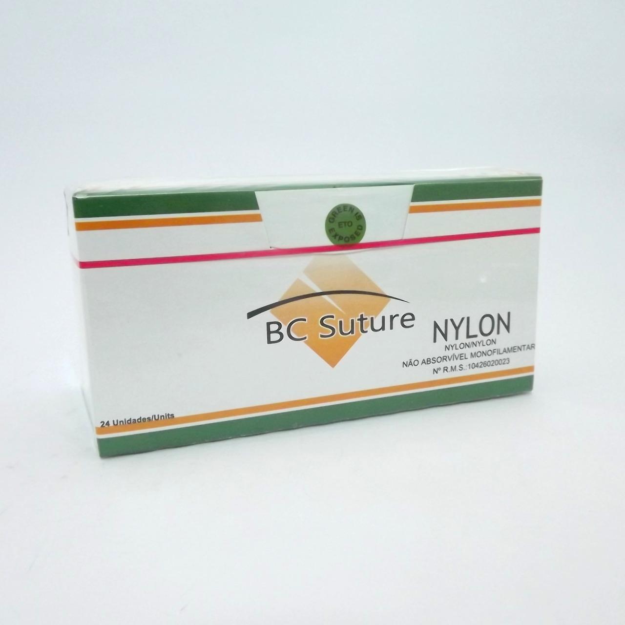 FIO DE SUTURA NYLON 4-0