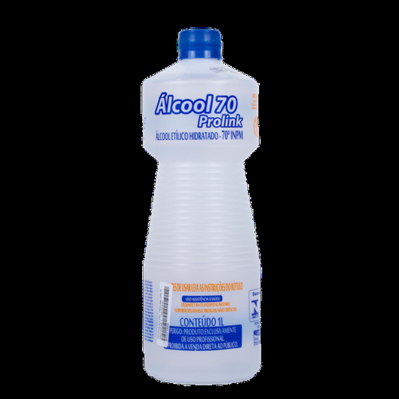 ÁLCOOL HIDRATADO 70° INPM - PROLINK