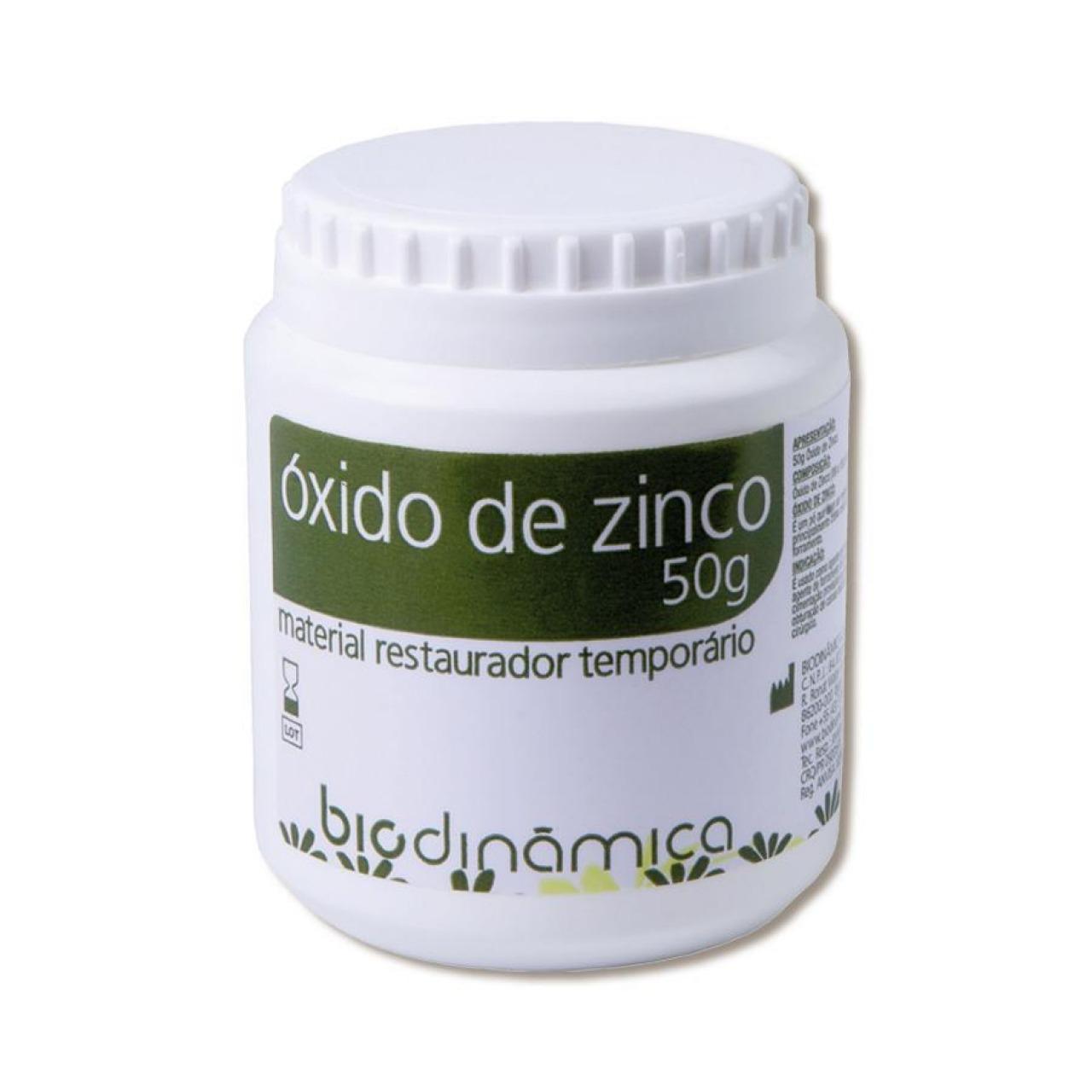 ÓXIDO DE ZINCO - BIODINÂMICA