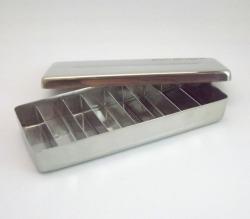 ESTOJO INOX 12 x 5 x 2 cm PARA LIMAS - FAVA